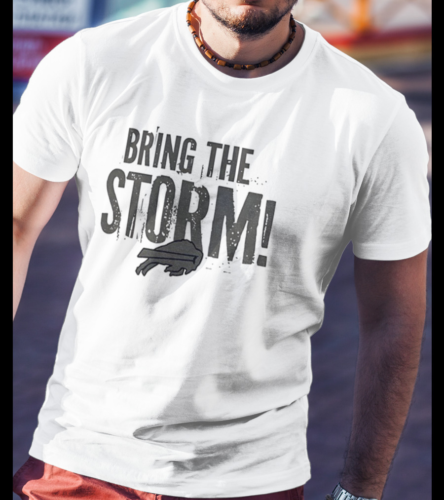 Buffalo Bills NFL Bring The Storm 2025 T-Shirt
