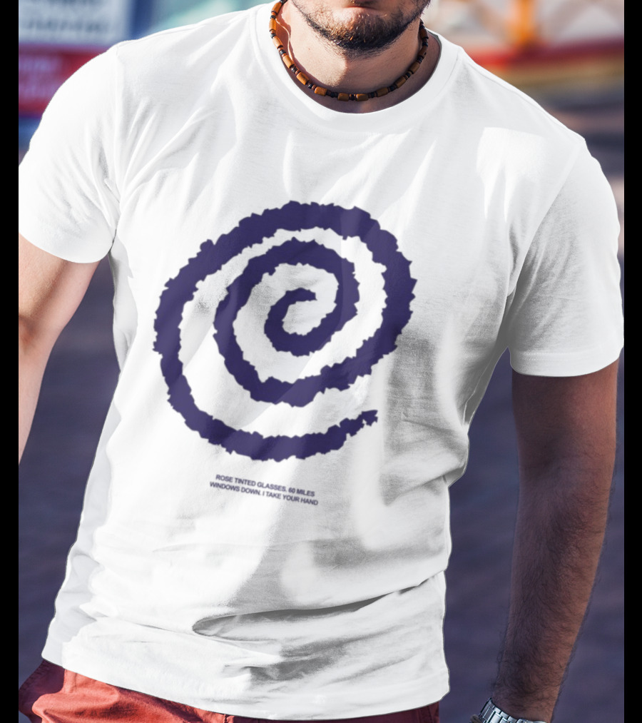 Polyvinyl Records Co Jay Som Cards On The Table Spiral Swirl Artwork T-Shirt