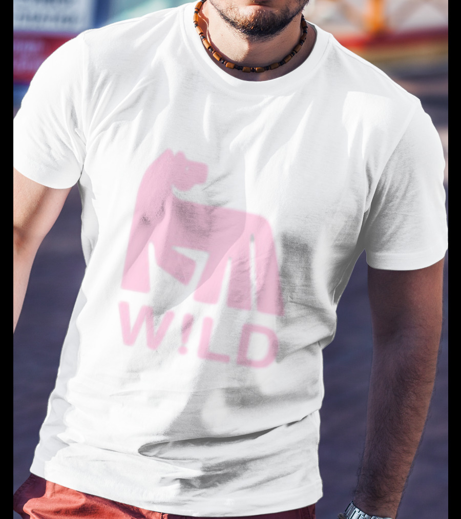 Russ W!LD Pink Gorilla T-Shirt