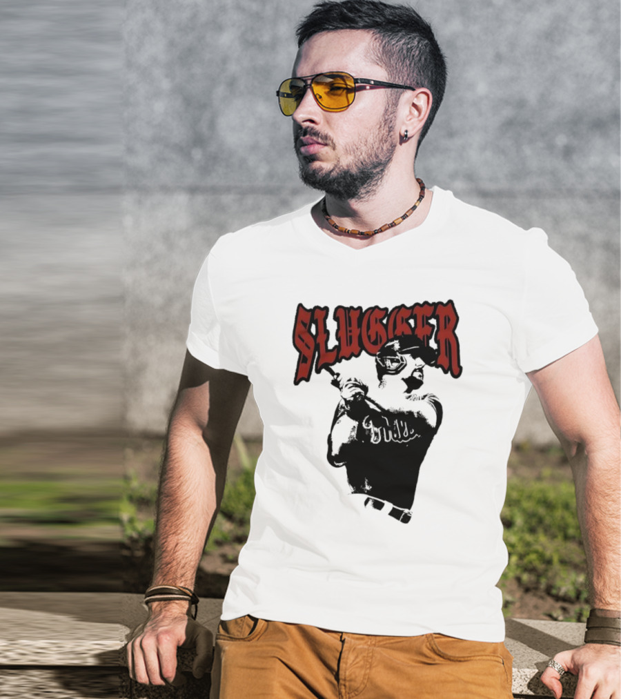 Slugger Kyle Schwarber Philadelphia Phillies T-Shirt