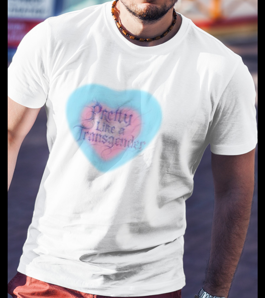 Thegirljt Jt X Mdhs Pretty Like A Transgender Pride Collection T-Shirt