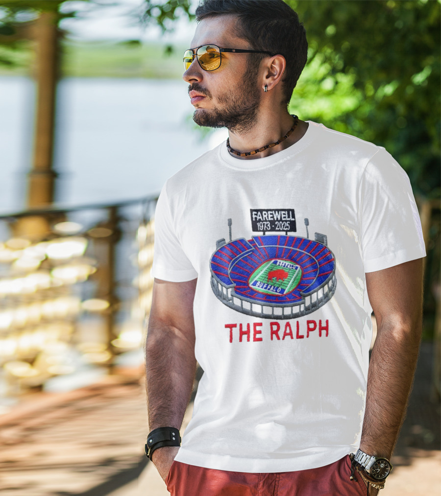 Buffalo Bills NFL Farewell 1973-2025 The Ralph Stadium T-Shirt