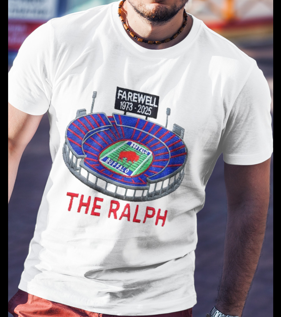 Buffalo Bills NFL Farewell 1973-2025 The Ralph Stadium T-Shirt