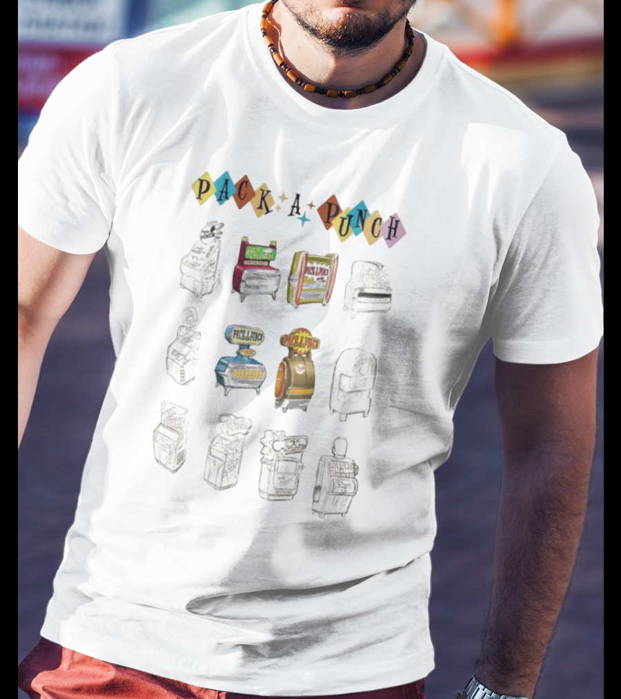 Pack-A-Punch Evolution Call Of Duty Machines T-Shirt