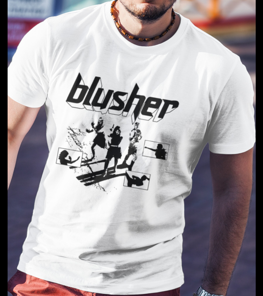 Blusher Sketch Dance Line Art T-Shirt