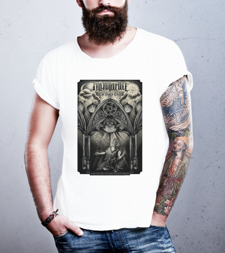 Imminence The Black Tour 30 Sep 2025 Circo Volador Ciudad De México T-Shirt