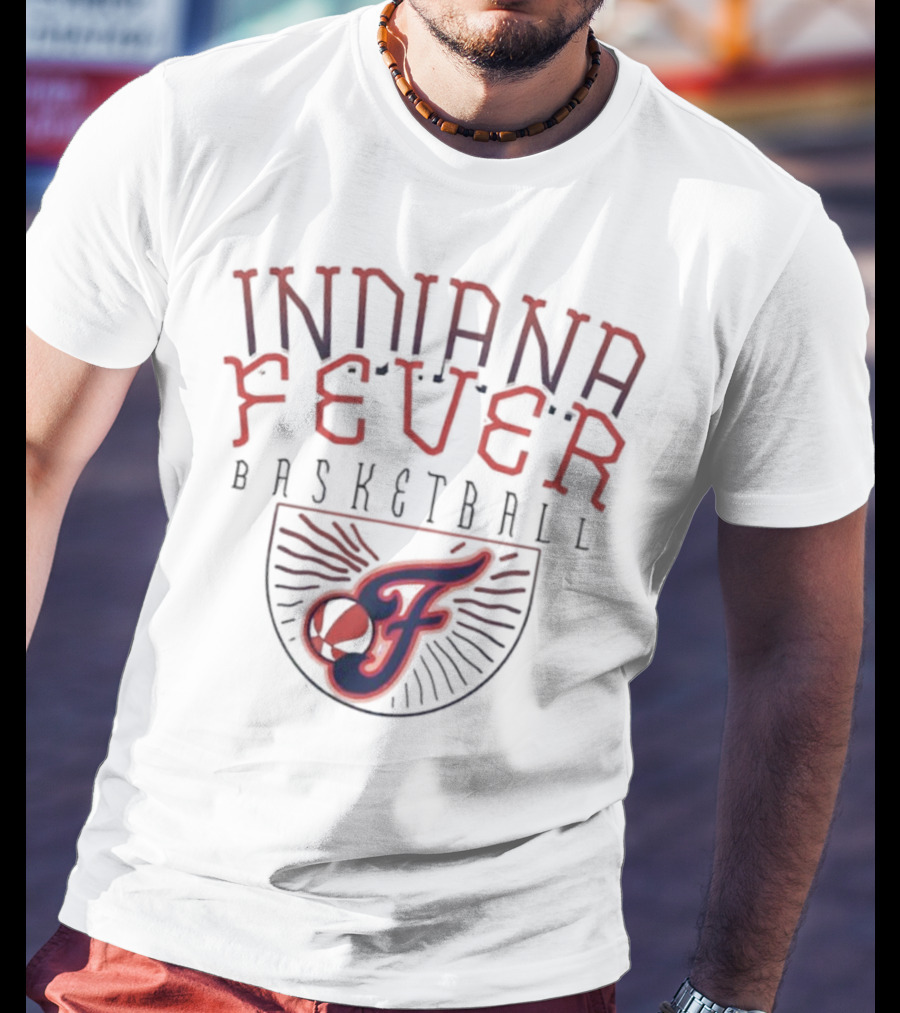 Indiana Fever Basketball Urban Relaxed Fit Essentials T-Shirt