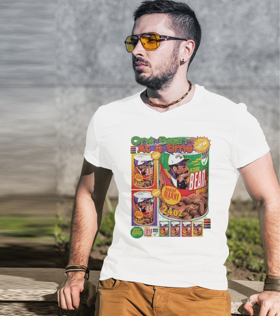 Los Angeles Lakers Kobe Bryant One Bean At A Time 24oz Champion Can T-Shirt