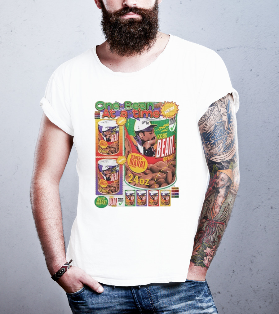 Los Angeles Lakers Kobe Bryant One Bean At A Time 24oz Champion Can T-Shirt