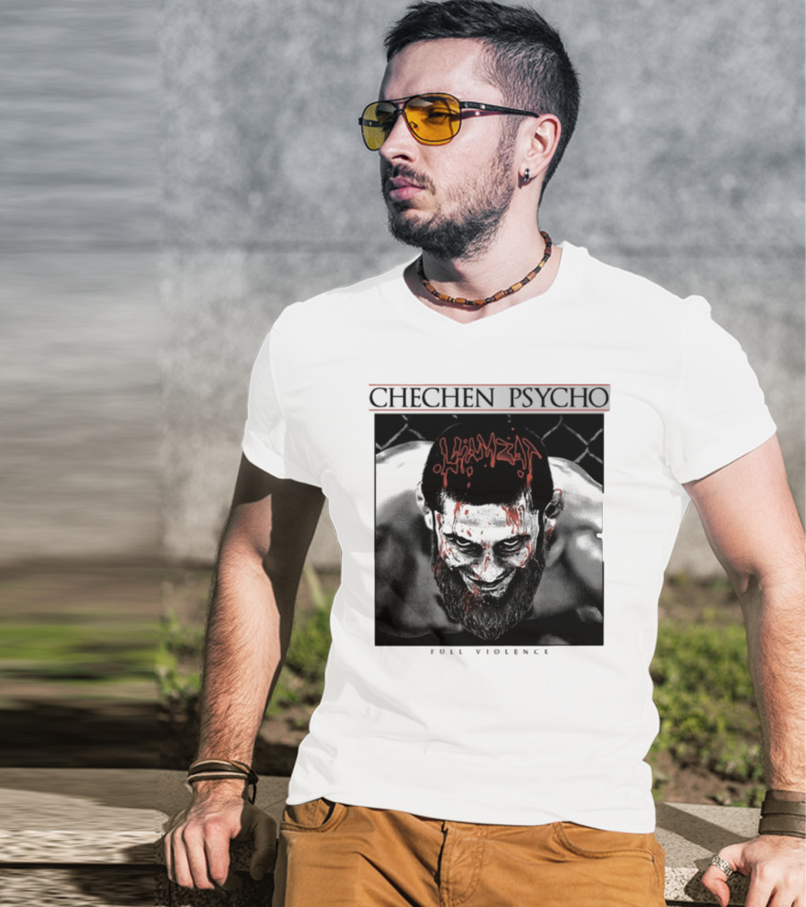 Chechen Psycho Hamzat Full Violence T-Shirt