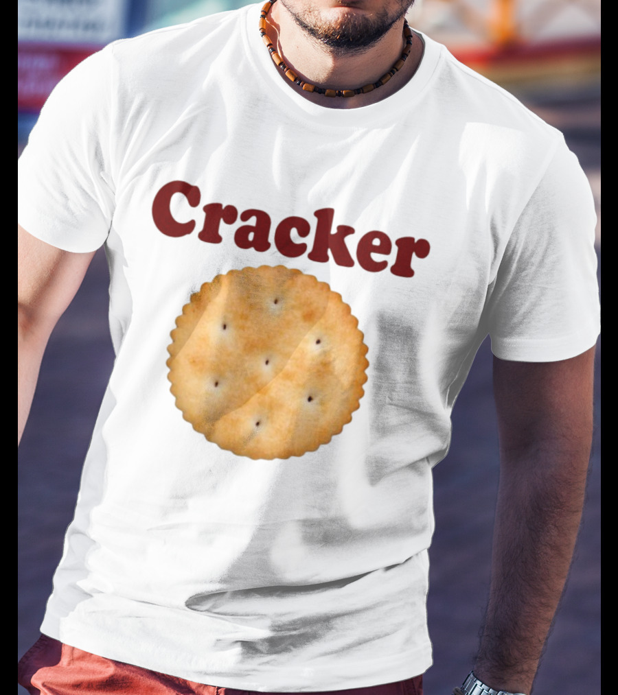 Cracker Biscuit Snack Round Baked Treat T-Shirt