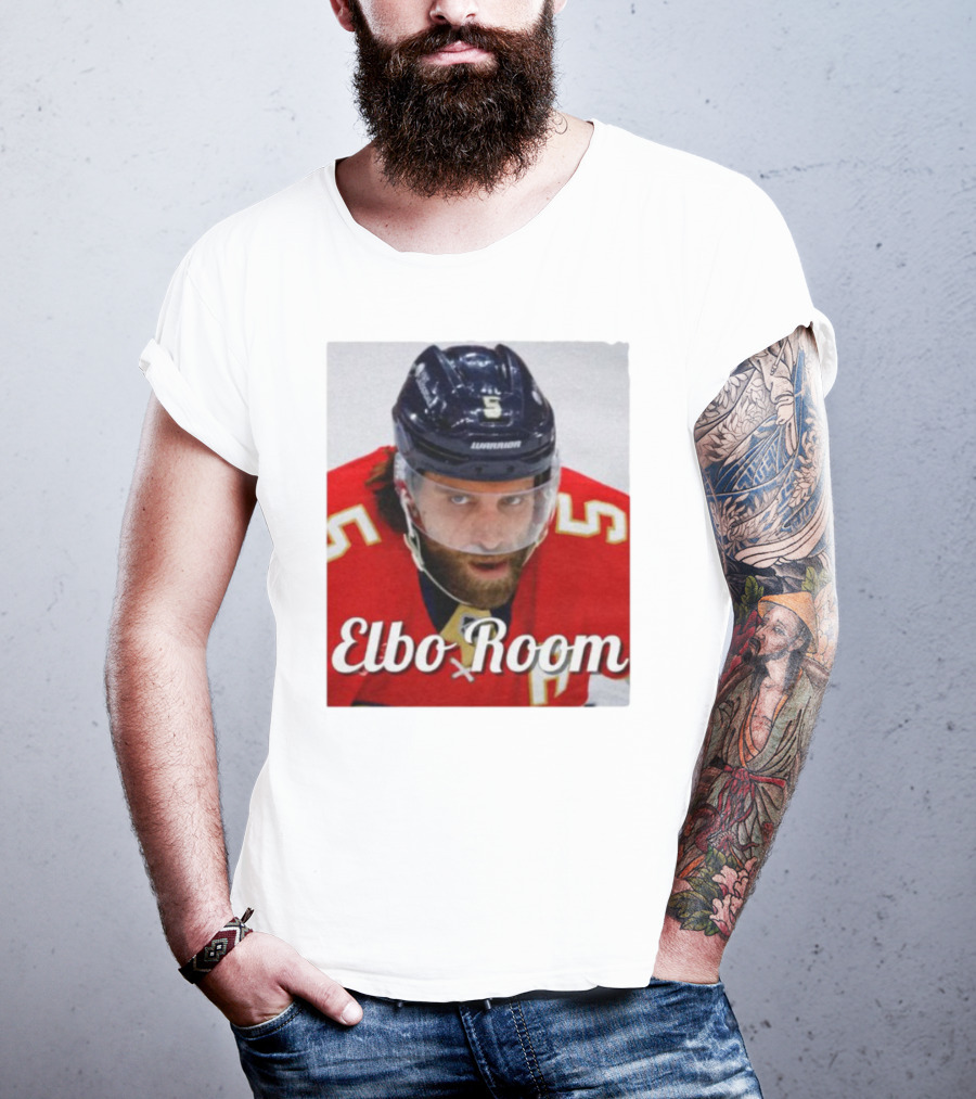Elbo Room Hockey Player Warrior Number 5 T-Shirt