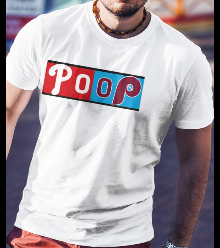 Poop Game Parody Iconic Logo Style T-Shirt