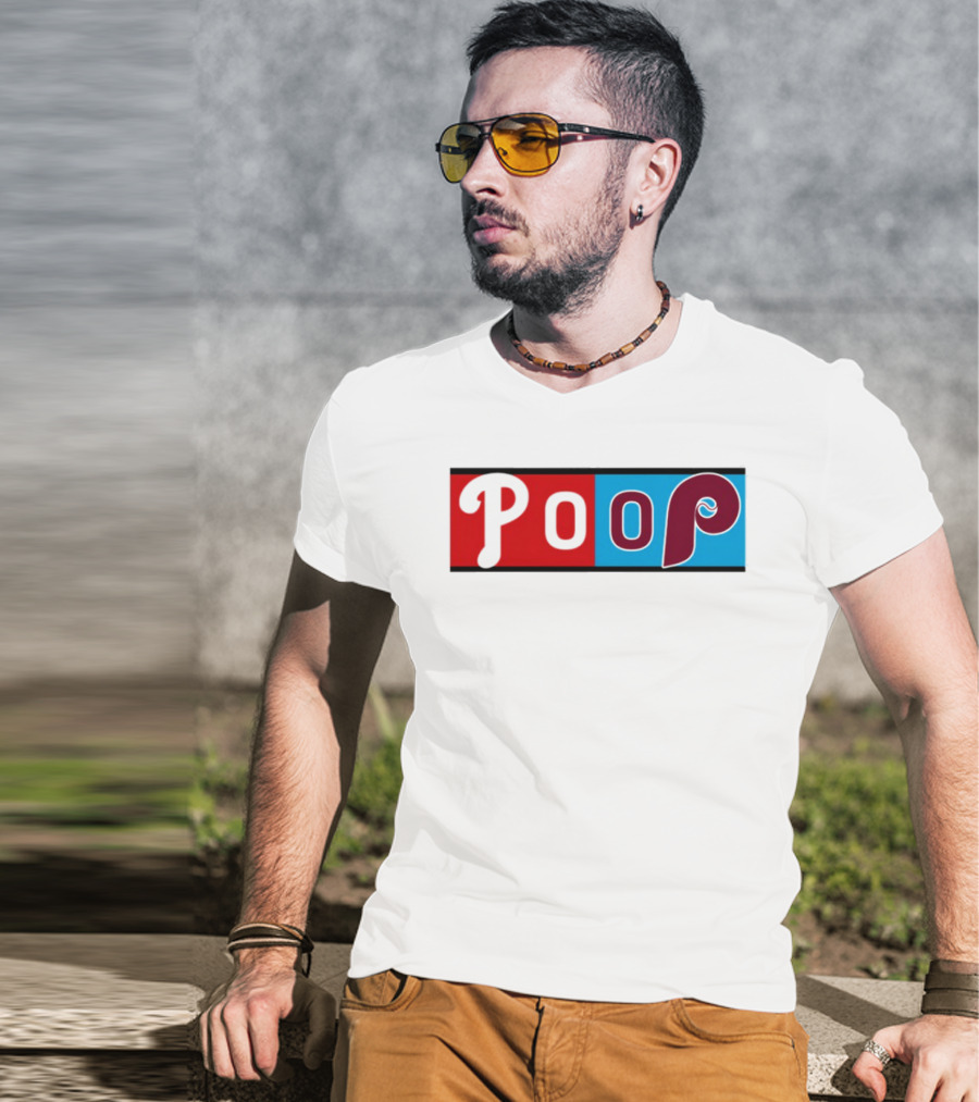 Poop Game Parody Iconic Logo Style T-Shirt