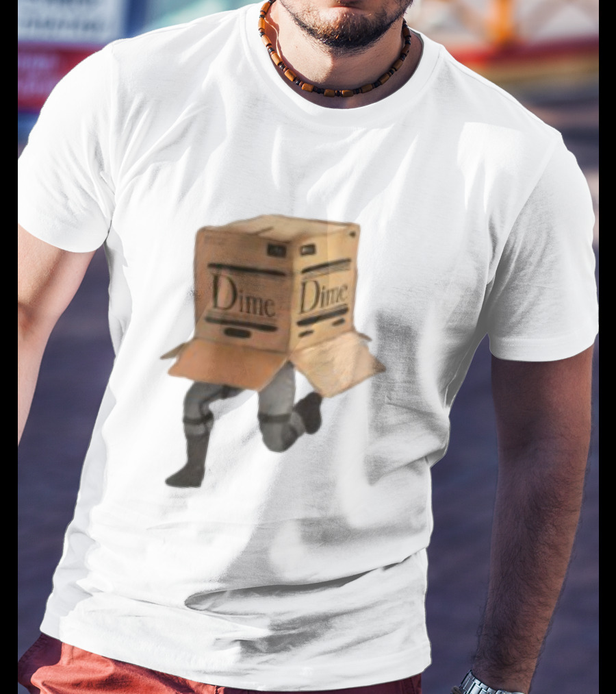 Metal Gear Solid Dime Box Costume Running T-Shirt
