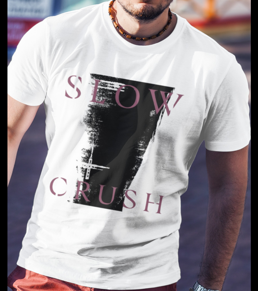 Slow Crush Thirst White 7 T-Shirt