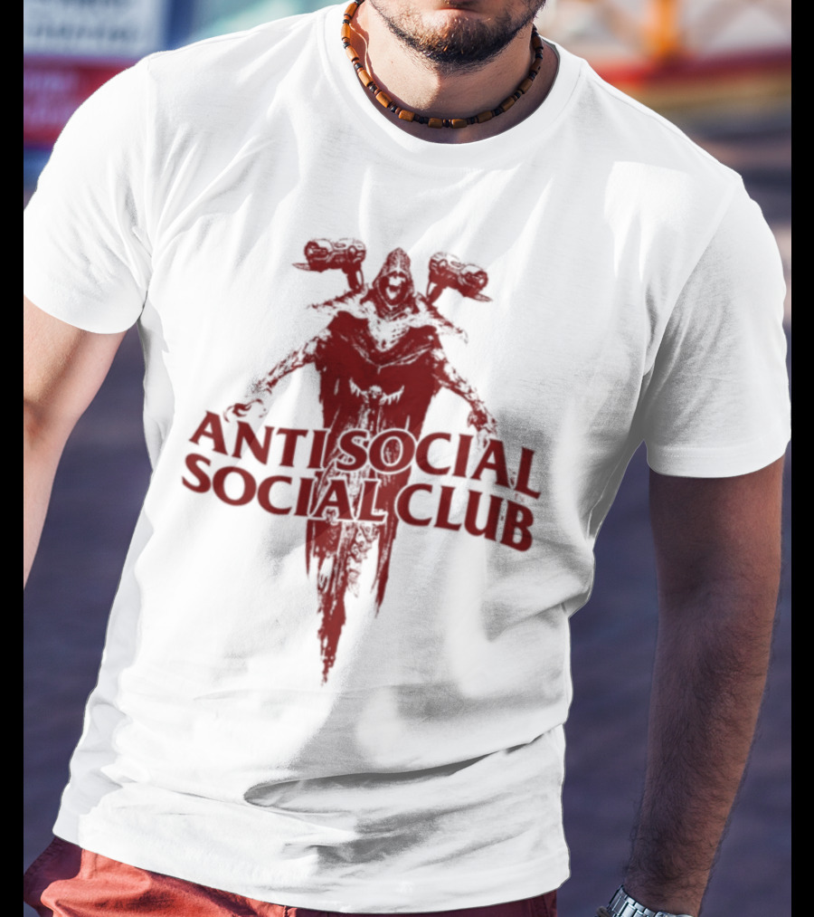 Anti Social Social Club Doom Revenant Collaboration T-Shirt
