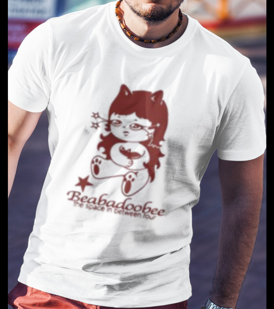 Beabadoobee The Space In Between Tour Cat Ears Character This Is How Tomorrow Moves T-Shirt
