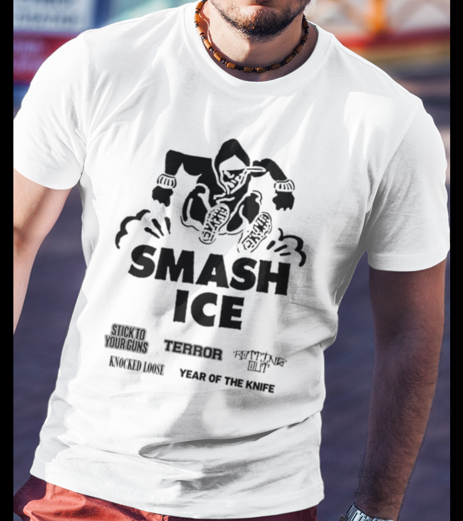Smash Ice Stick To Your Guns Urban Warrior Monster Visions T-Shirt