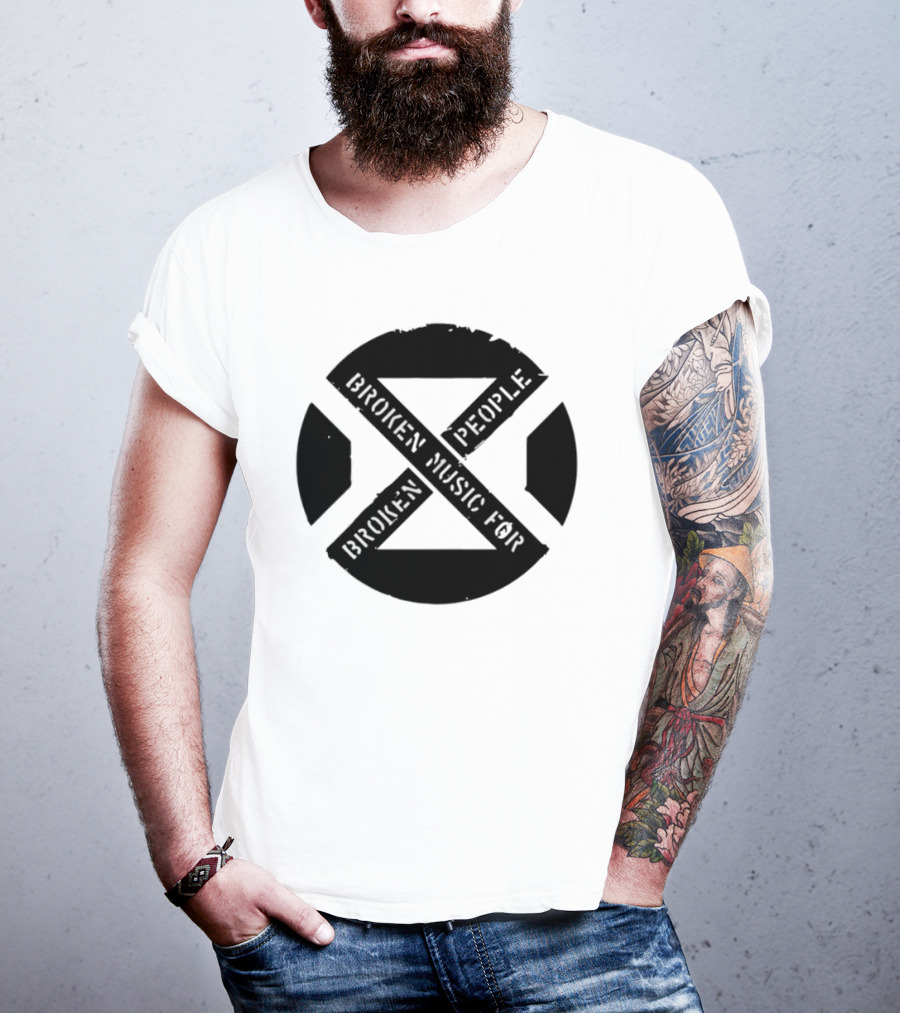 Suede Antidepressants Broken Music For Broken People Vintage Album Style T-Shirt