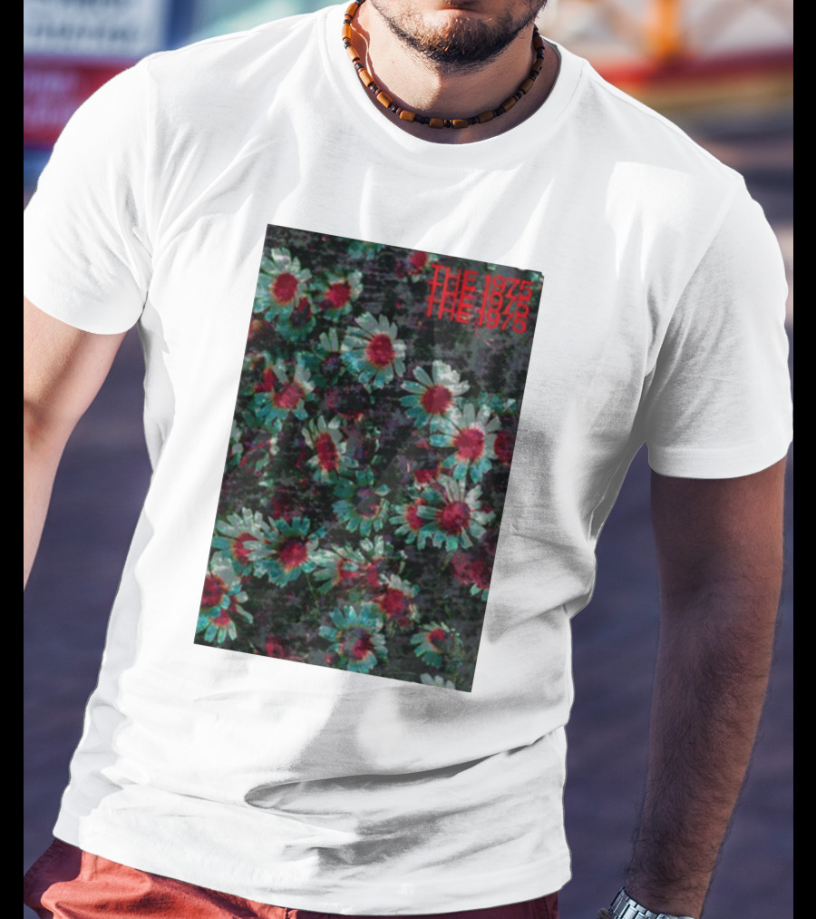 The 1975 Floral Print Graphic Flowers The 1975 T-Shirt
