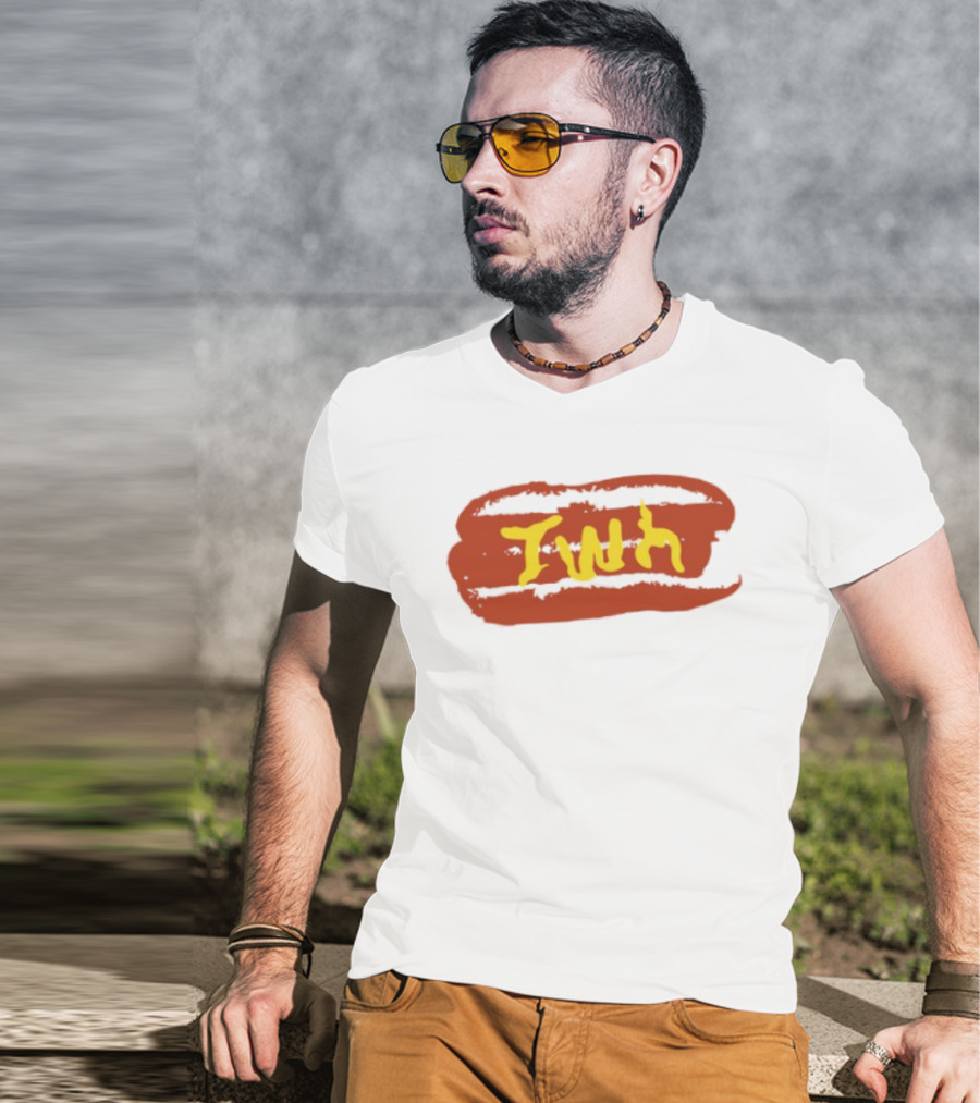 Turtle With Hat TWH Hot Dog T-Shirt