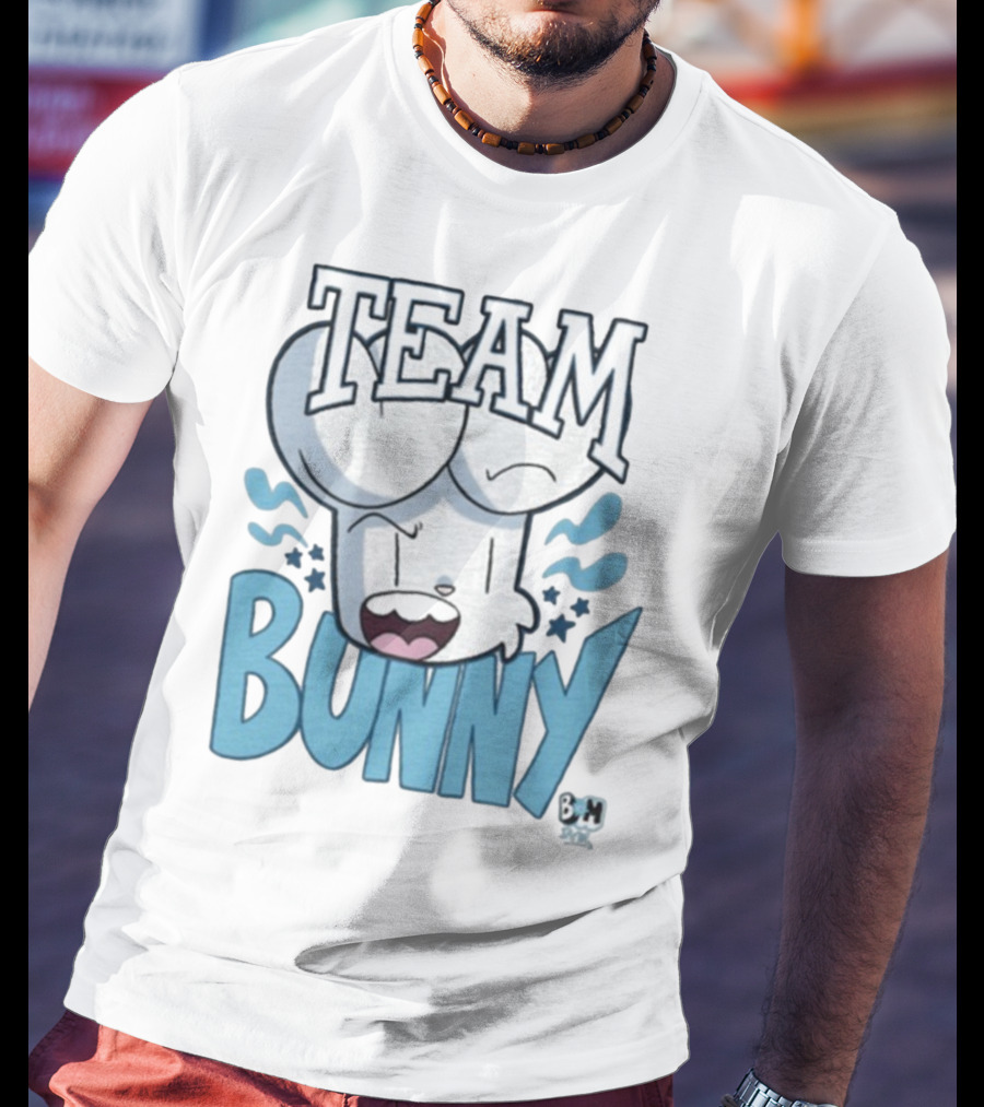 Team Bunny BvM Comic Characters Iconic Style T-Shirt