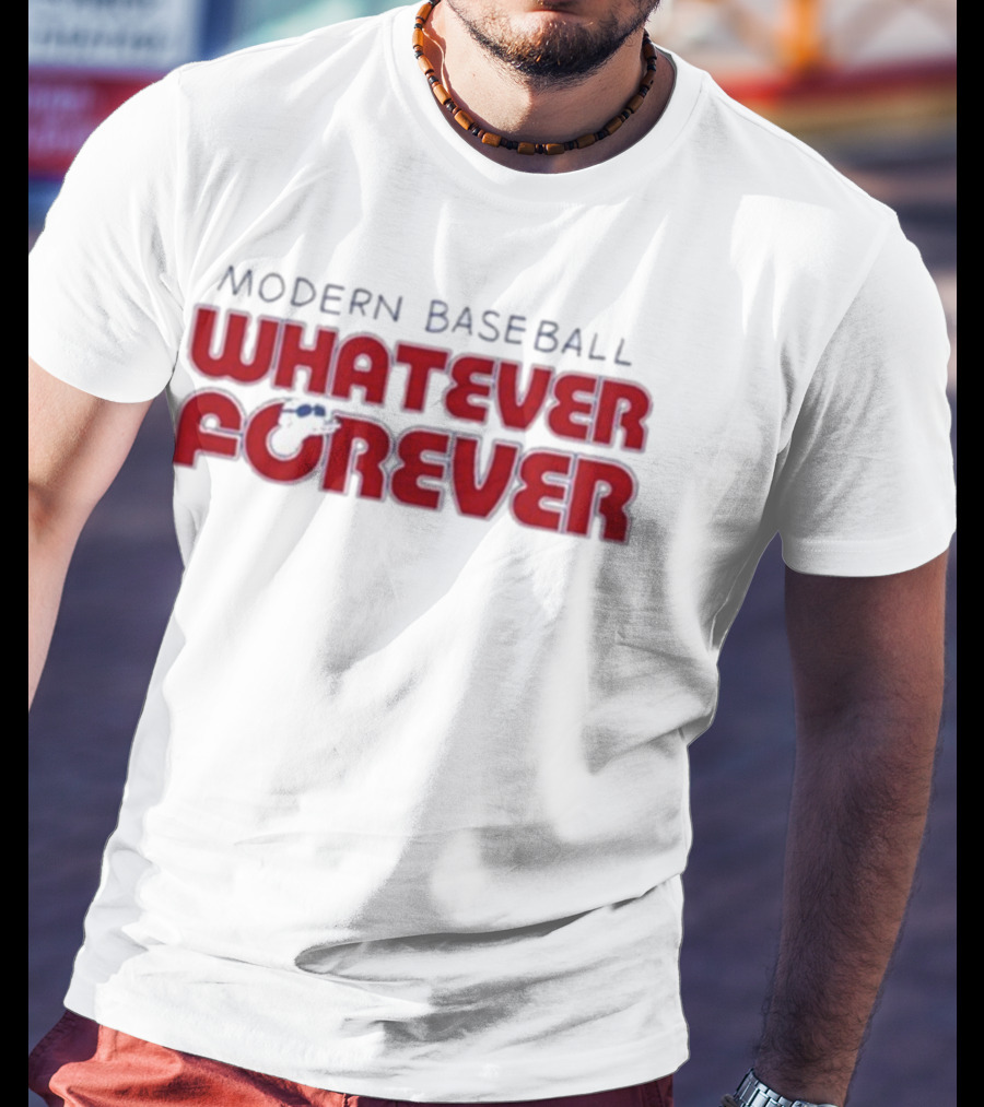 Modern Baseball Whatever Forever Thumbs Up Gesture T-Shirt