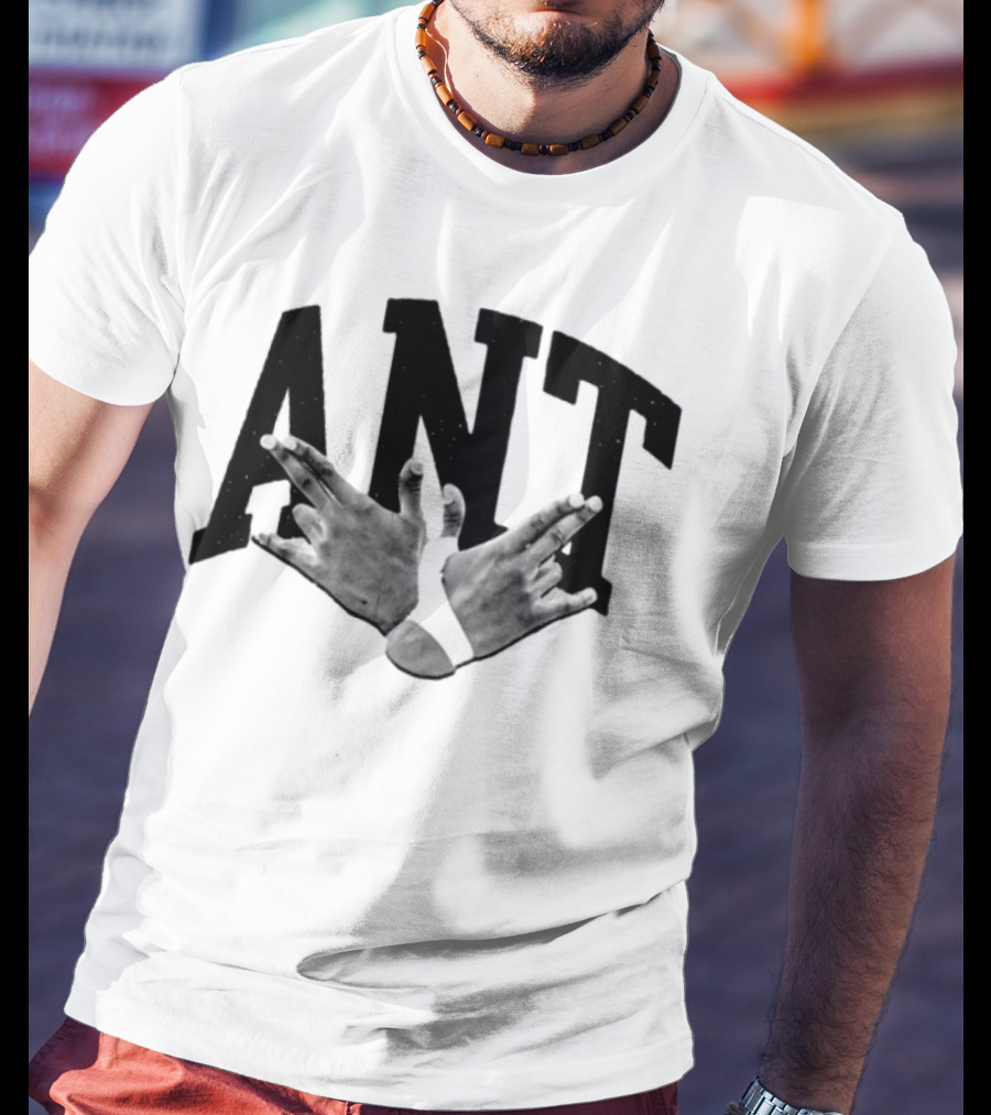 ANT Hand Sign Gesture Celebrity Concept T-Shirt
