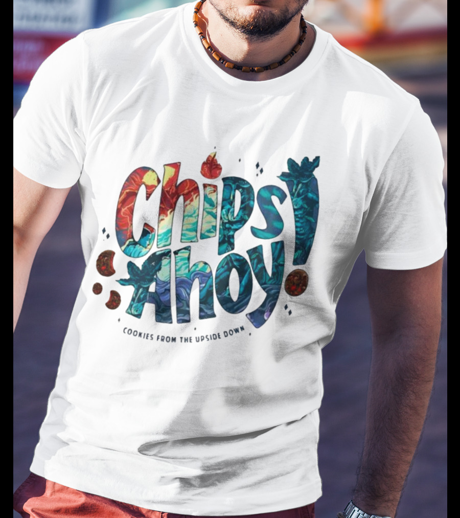 Chips Ahoy Cookies From The Upside Down Stranger Things Inspired T-Shirt