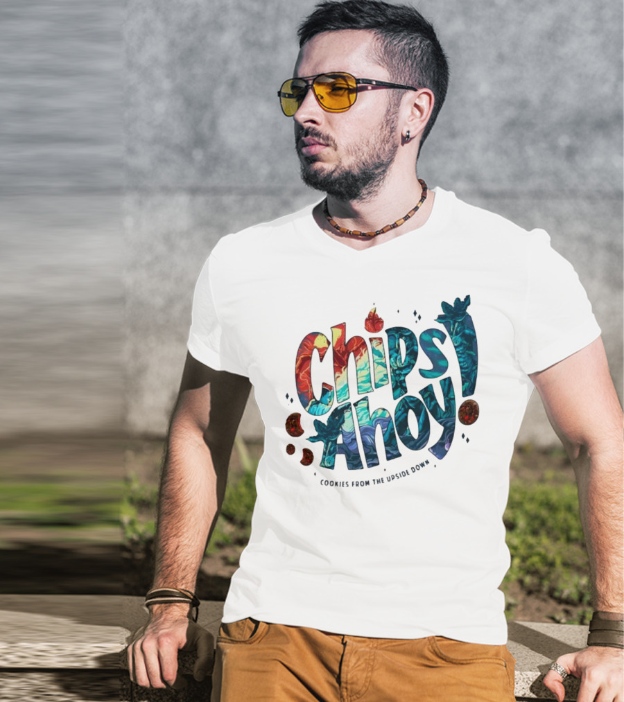 Chips Ahoy Cookies From The Upside Down Stranger Things Inspired T-Shirt
