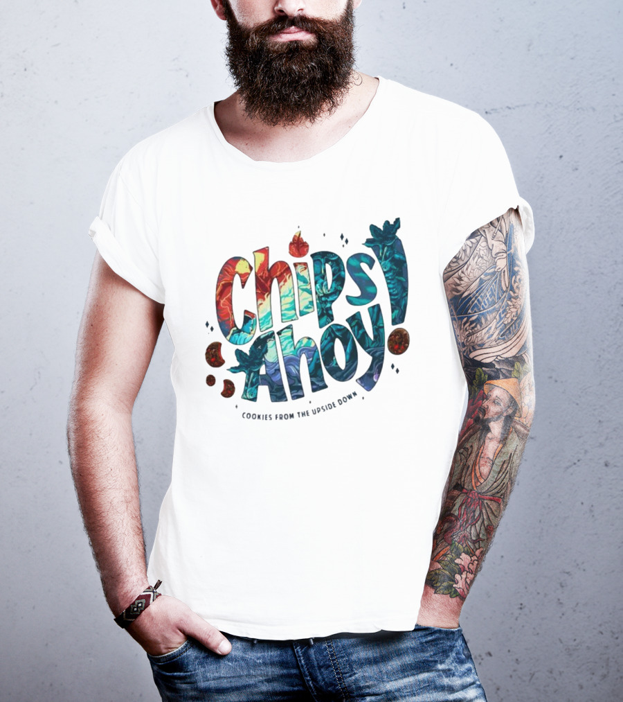 Chips Ahoy Cookies From The Upside Down Stranger Things Inspired T-Shirt