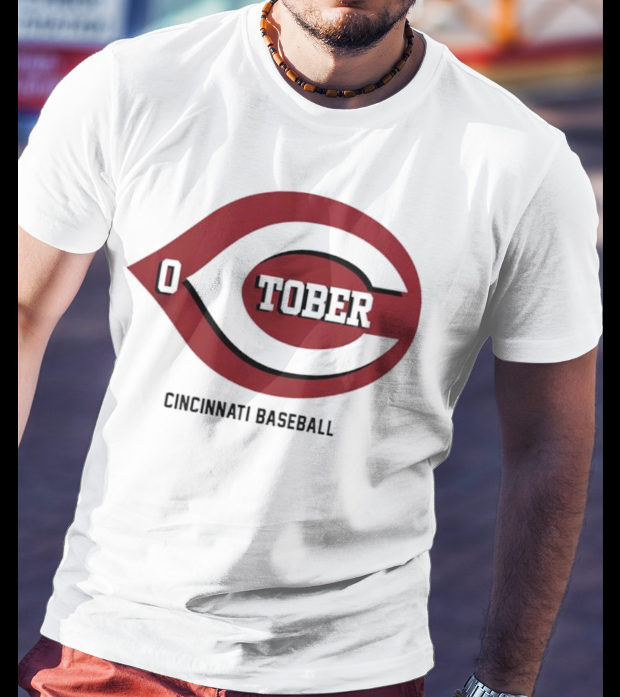 Cincinnati Reds Redtober October Baseball T-Shirt