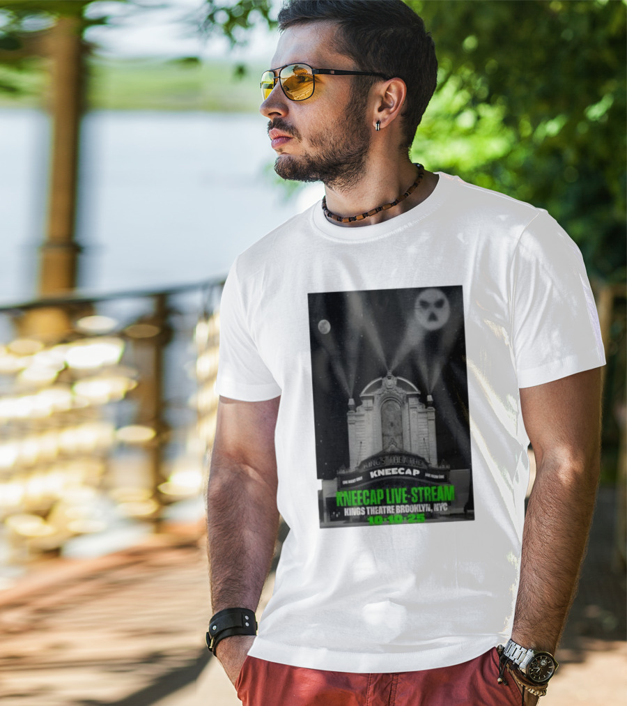 Kings Theatre Kneecap Live Stream Brooklyn NYC 10.10.25 T-Shirt