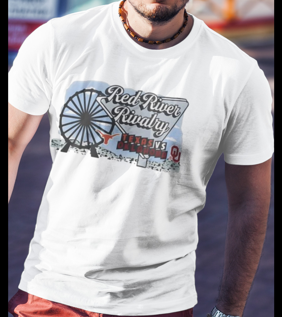 Red River Rivalry Texas Vs Oklahoma T-Shirt