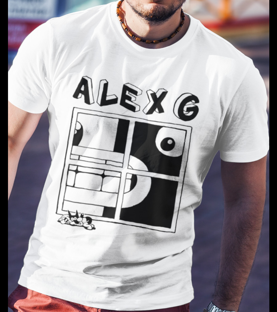 Alex G Concert Tour Music Window Design T-Shirt