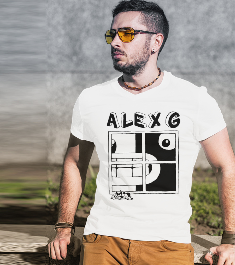 Alex G Concert Tour Music Window Design T-Shirt
