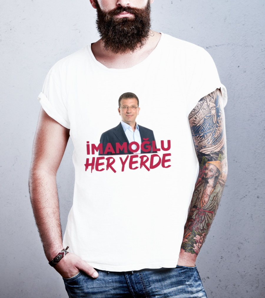 İmamoğlu Her Yerde Etkili Haber T-Shirt