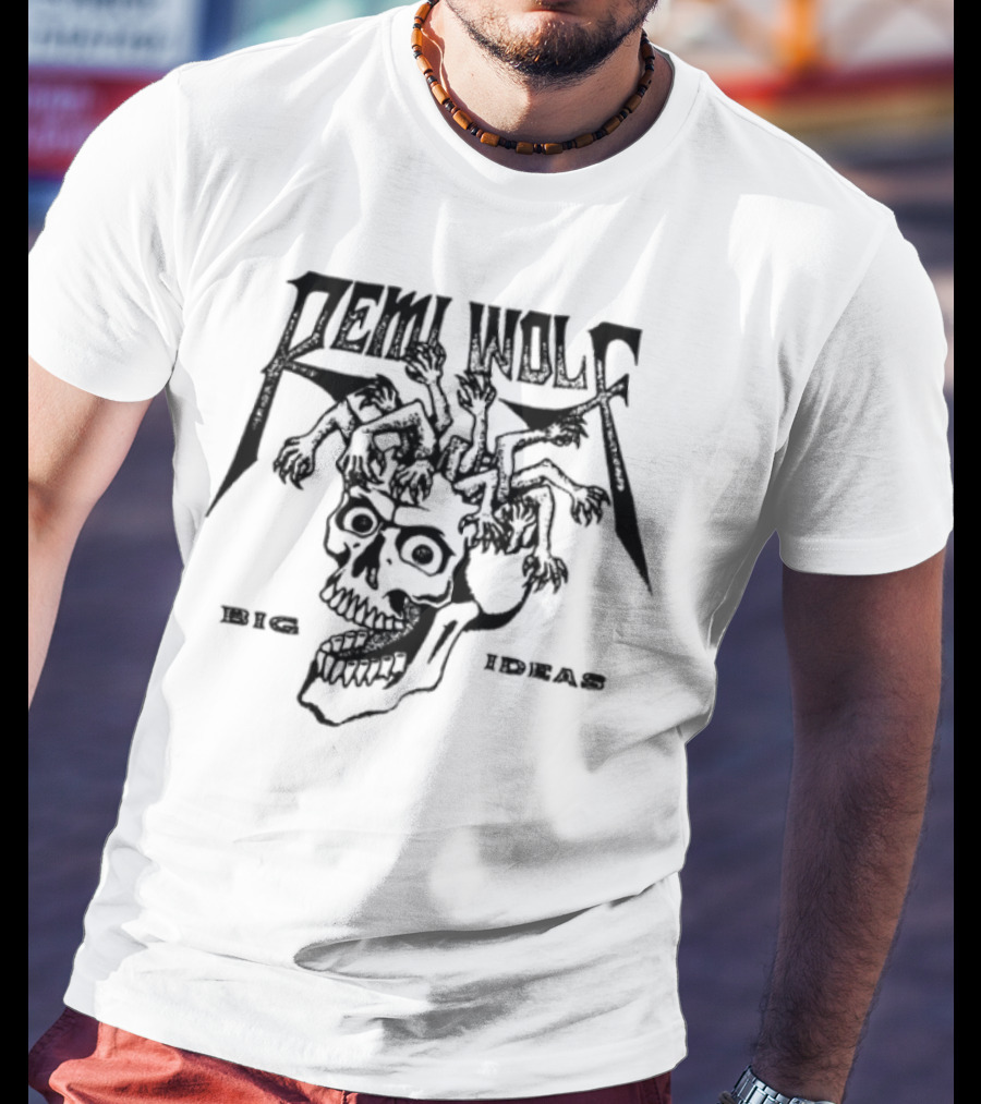 Remi Wolf Big Idea Skull Pizza Hut Manga Republic T-Shirt