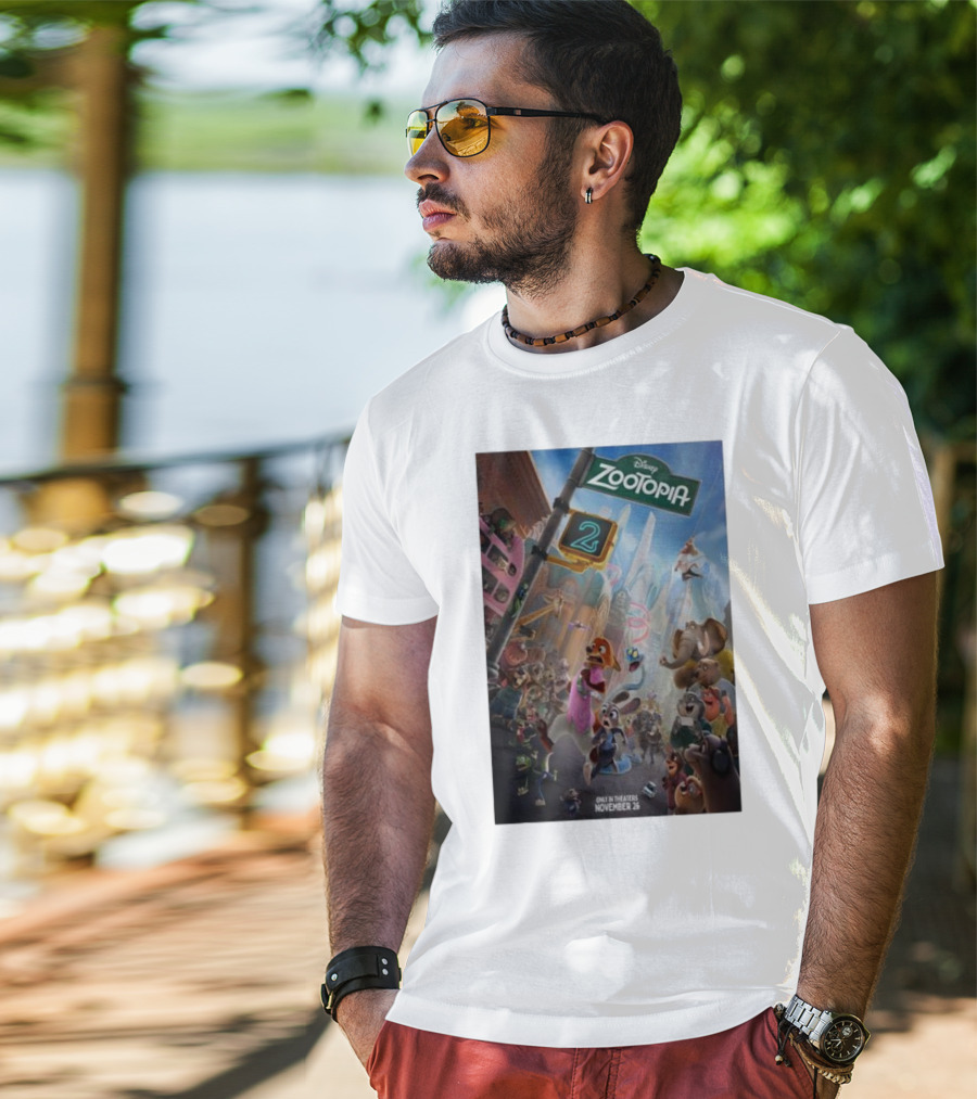 Disney Zootopia 2 Movie November 26 Only In Theaters T-Shirt