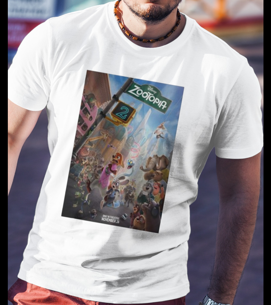 Disney Zootopia 2 Movie November 26 Only In Theaters T-Shirt