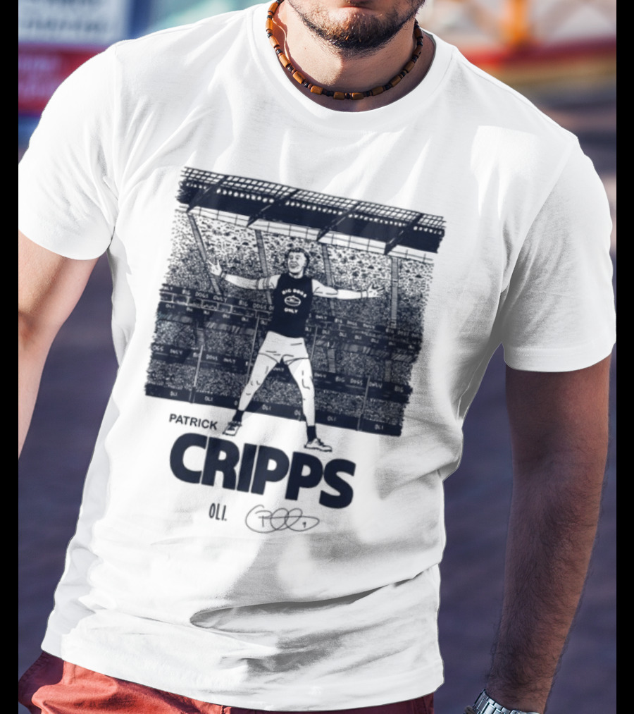 Patrick Cripps AFL Football Star Oli Tribute T-Shirt