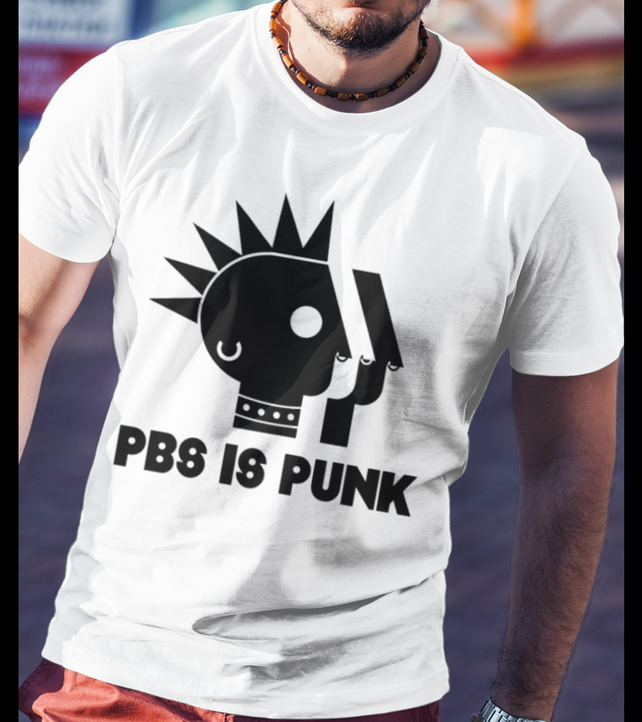 Two Crow Collective PBS Is Punk Vintage Cassette Vinyl Roots T-Shirt