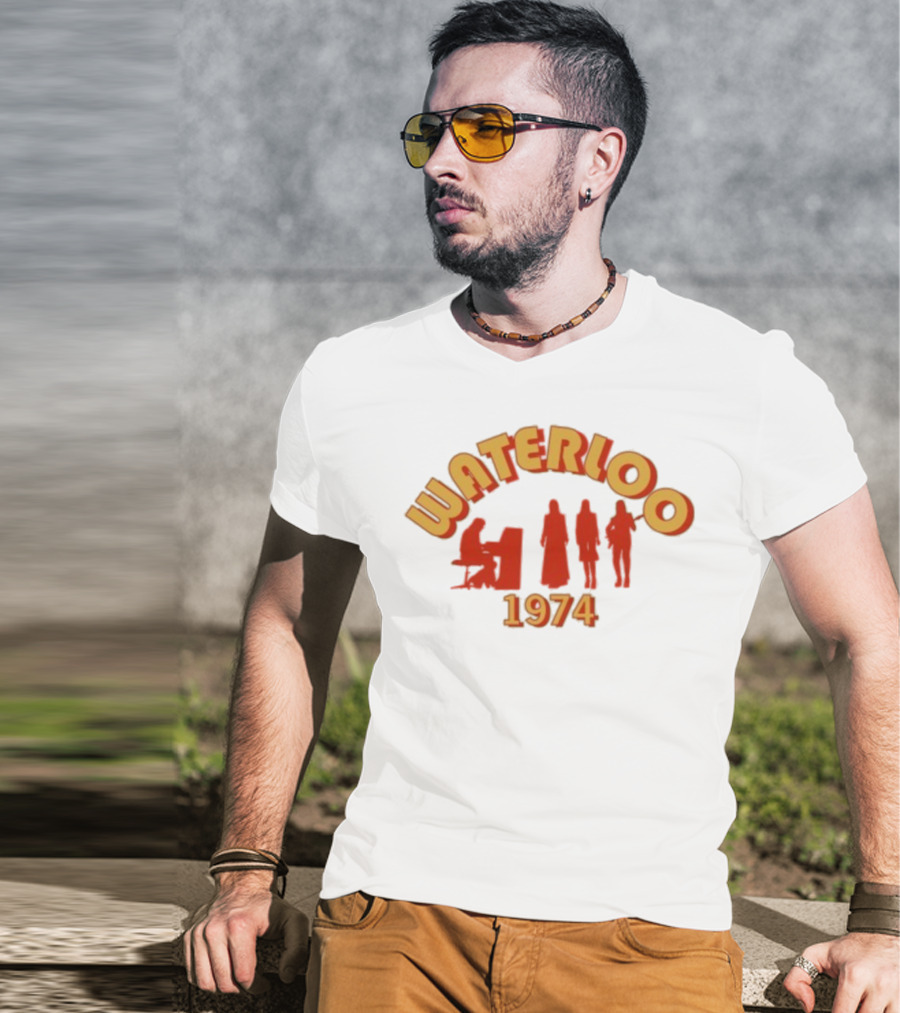 ABBA Waterloo 1974 Silhouettes T-Shirt