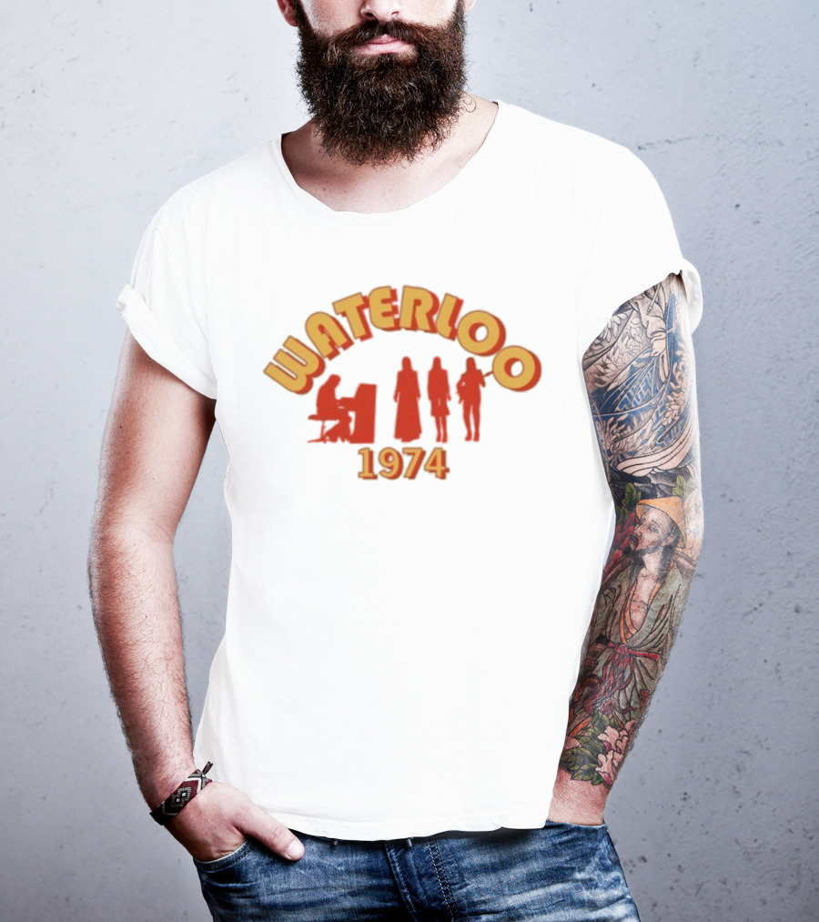 ABBA Waterloo 1974 Silhouettes T-Shirt