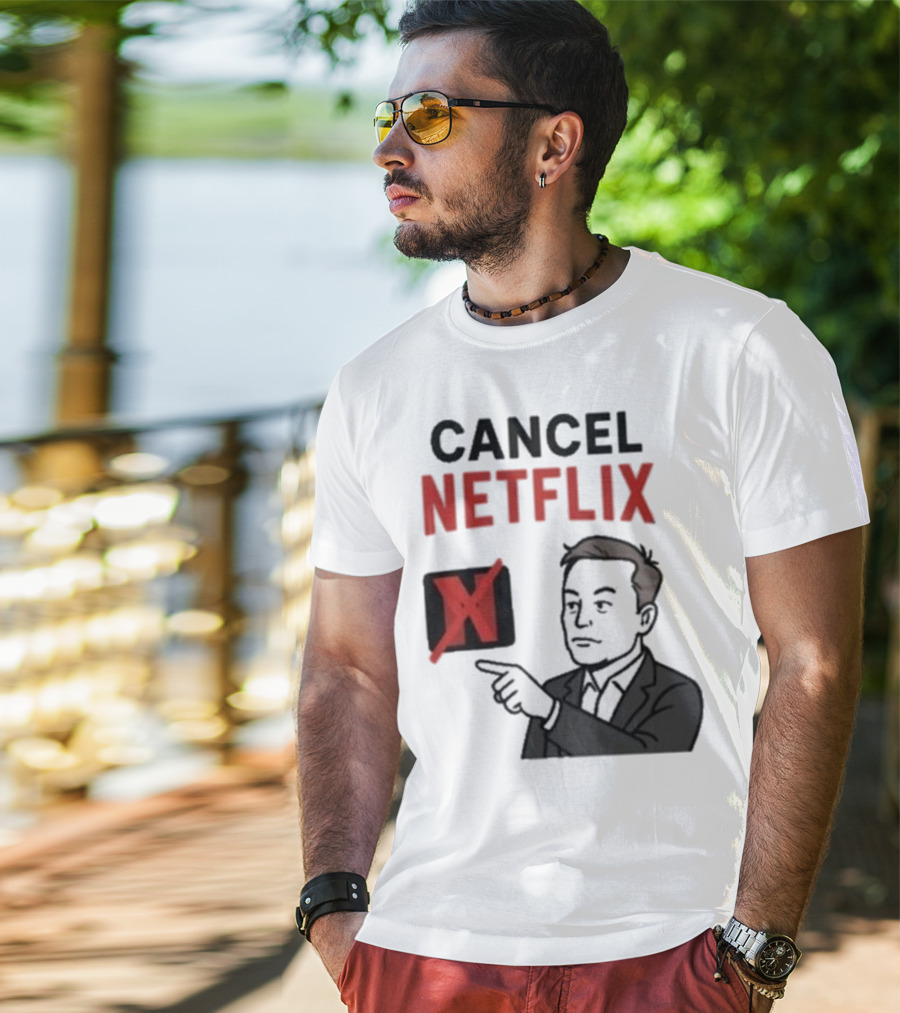 Cancel Netflix Elon Musk Meme Viral Support T-Shirt