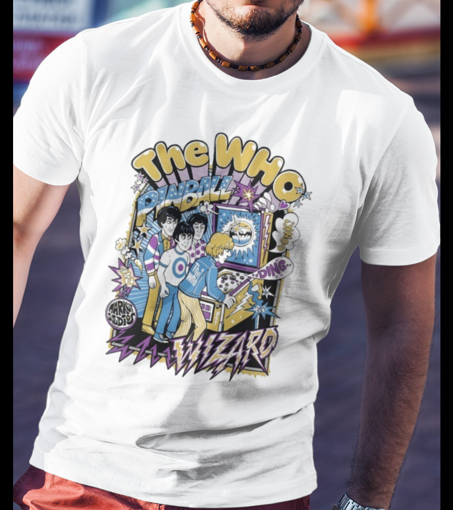 The Who Pinball Wizard Market Studios Collaboration T-Shirt