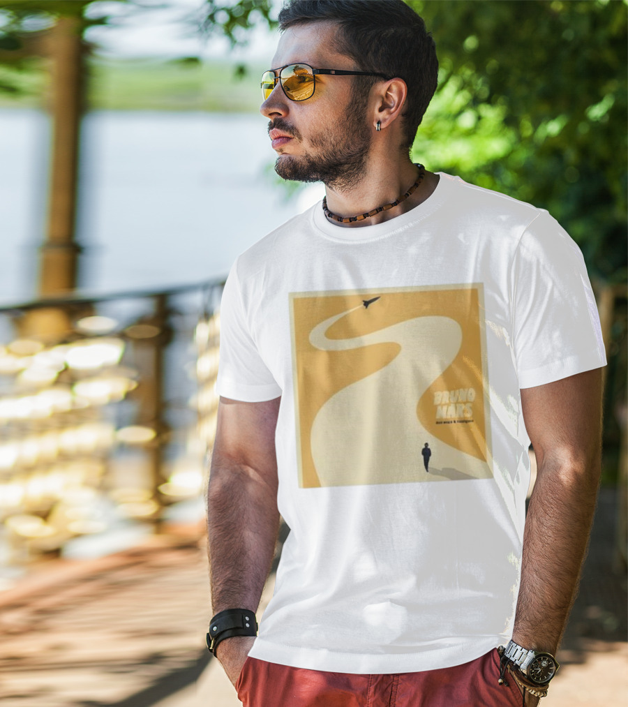 Bruno Mars Doo-Wops And Hooligans Rocket Pathway Scene T-Shirt