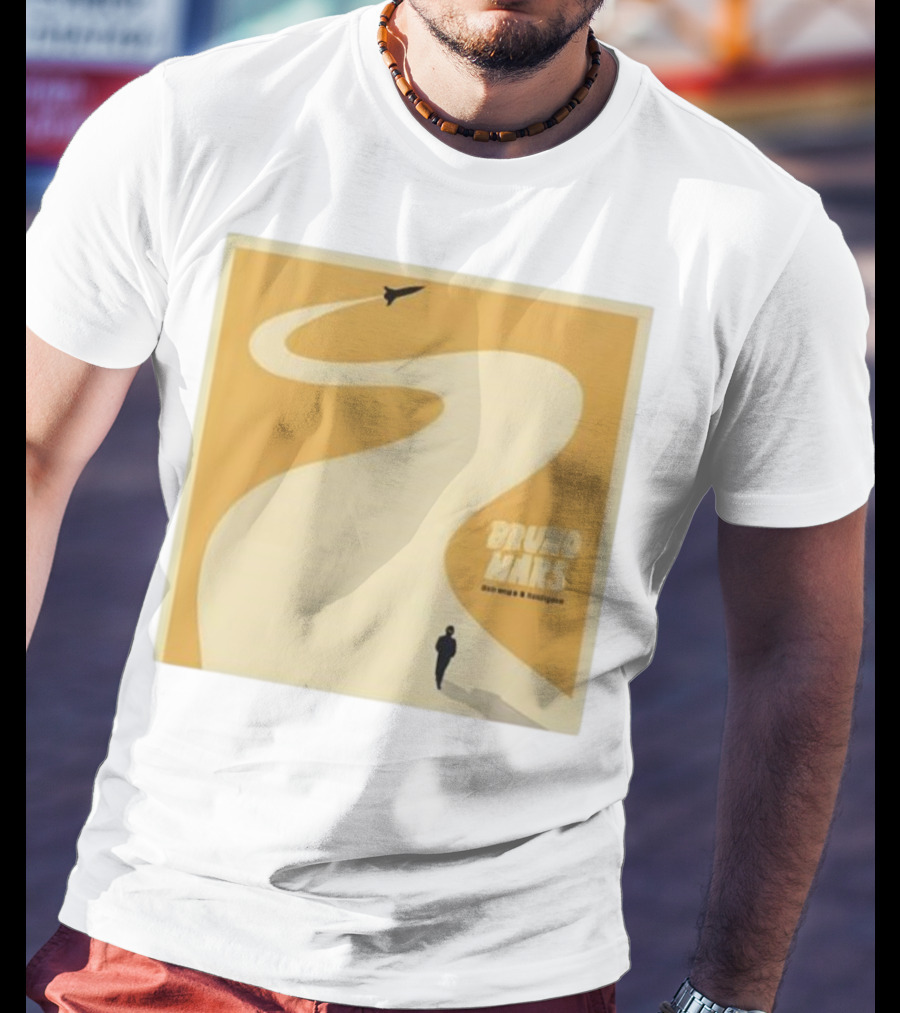Bruno Mars Doo-Wops And Hooligans Rocket Pathway Scene T-Shirt