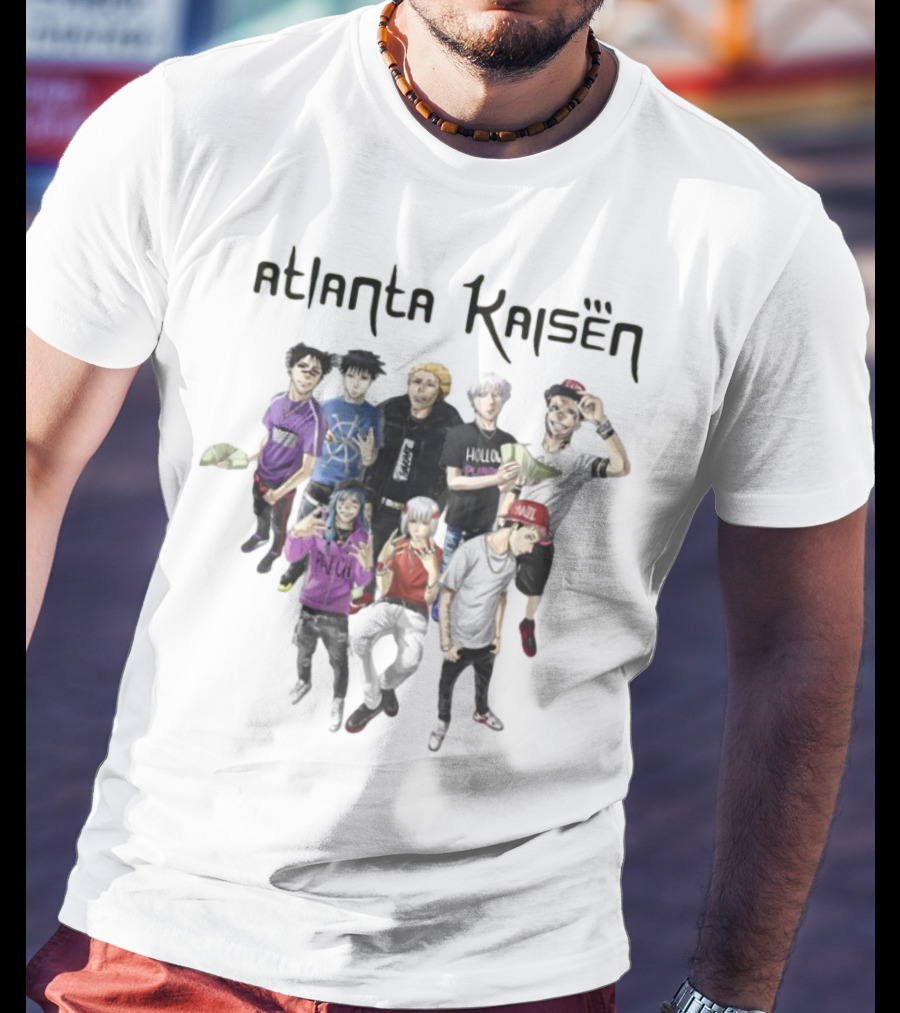 Goofyahhtees Atlanta Kaisen Anime Character Group With Fashion Styles T-Shirt